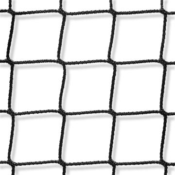 Doelnet Jeugd 2,00 x 1,20 m D model zwart