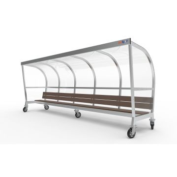 Verplaatsbare Dug-out model PRO met bank