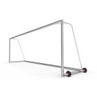 Professioneel Voetbaldoel 732x244x170 cm - Transportwielen aan de zijkant