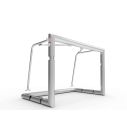 Aluminium Voetbaldoel Demontabel 120x85x65 cm