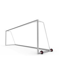 Professioneel Voetbaldoel 732x244x170 cm - Transportwielen aan de zijkant