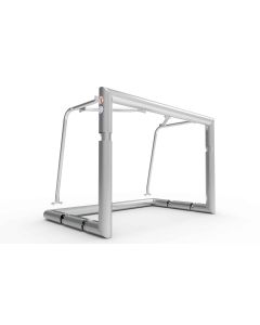 Aluminium Voetbaldoel Demontabel 120x85x65 cm